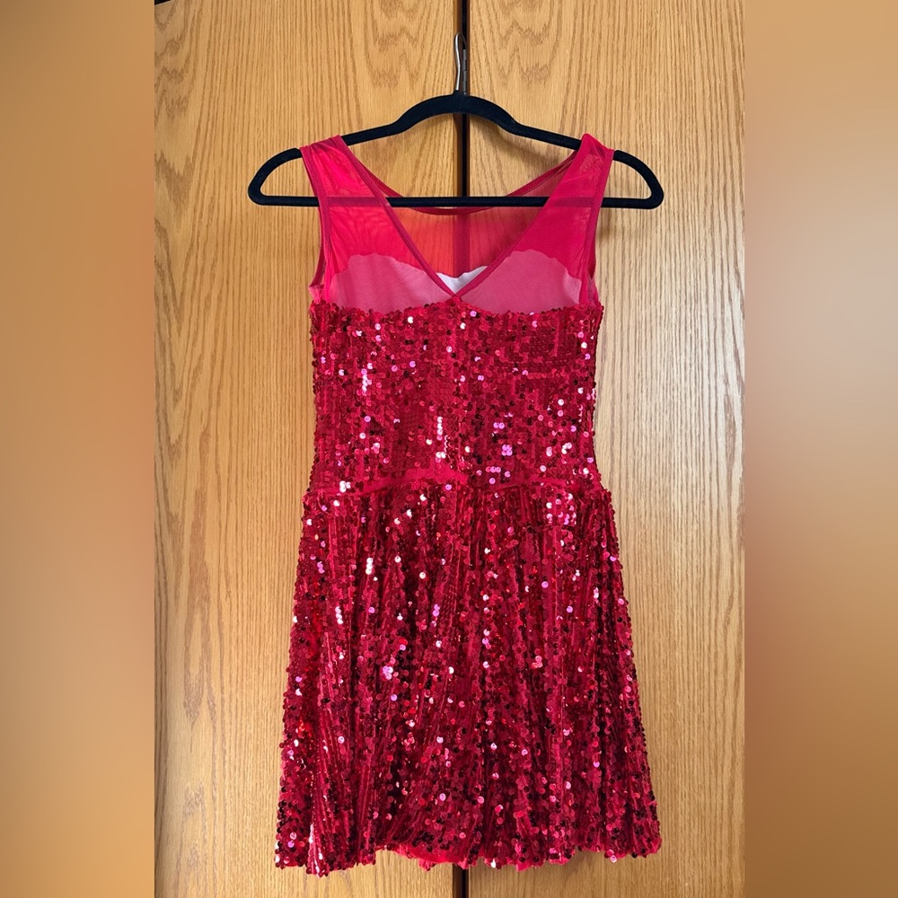 Weissman Sparkling Red Sequin Costume - Picture 2 of 4